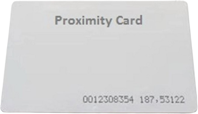 Proximity Cards