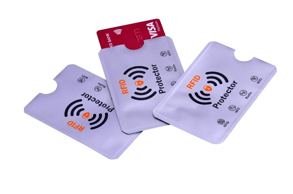 Indian RFID Cover of Debit or Credit Card