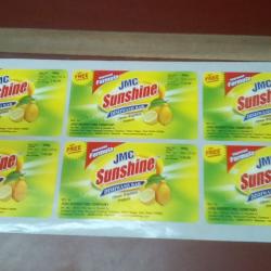 Dish Wash Bar Labels By Indian Barcode Corporation