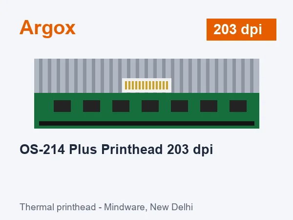 Argox OS-214 Plus Printhead 203 dpi