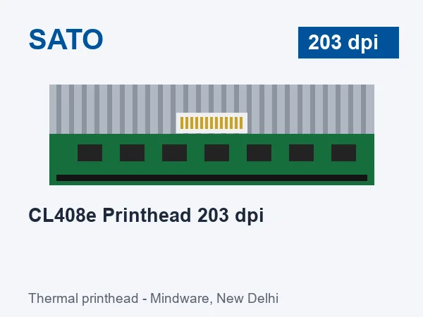 SATO CL408e Printhead 203 dpi