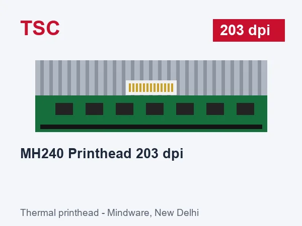 TSC MH240 Printhead 203 dpi