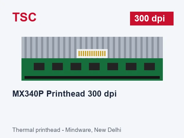 TSC MX340P Printhead 300 dpi