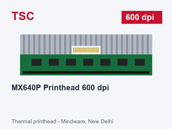 TSC MX640P Printhead 600 dpi
