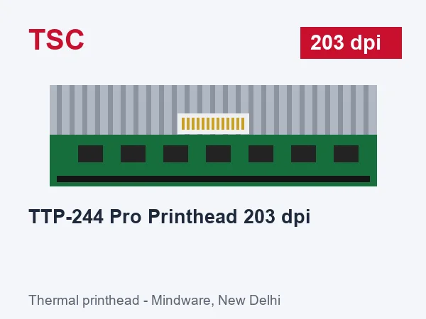 TSC TTP-244 Pro Printhead 203 dpi