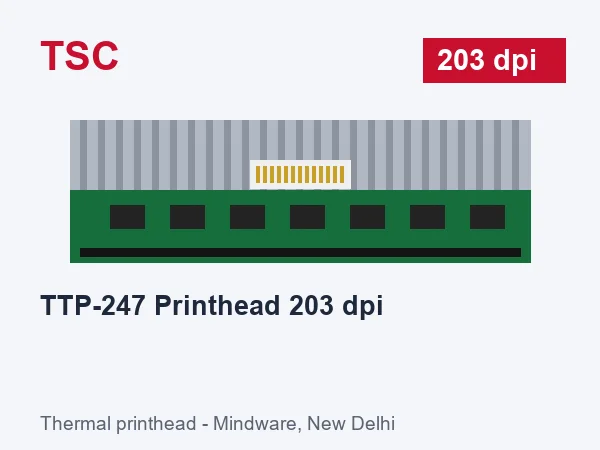 TSC TTP-247 Printhead 203 dpi
