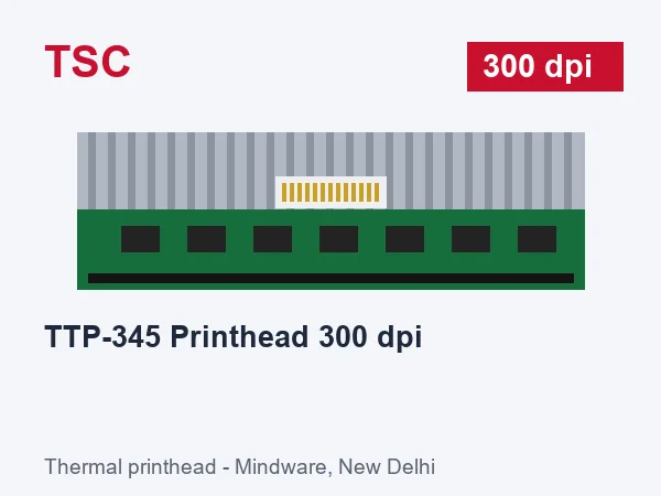 TSC TTP-345 Printhead 300 dpi