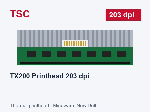 TSC TX200 Printhead 203 dpi