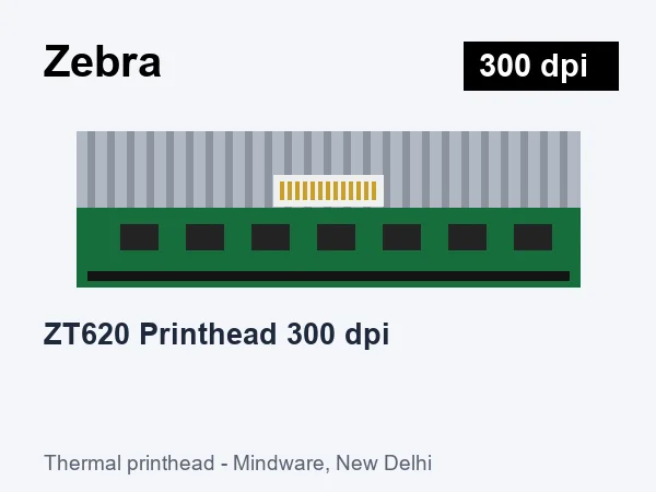 Zebra ZT620 Printhead 300 dpi